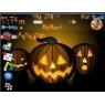 Themes blackberry 8330 halloween, Black n White Vines, GerberDaisyDimension...