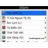 Phần mềm cung cấp th&ocirc;ng tin trực tuyến cho Blackberry
